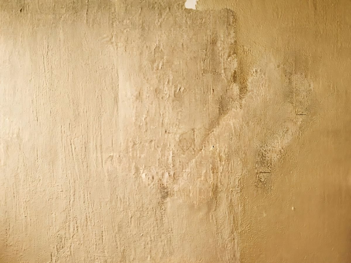 A decorative wall finish applied by The MELLS painters